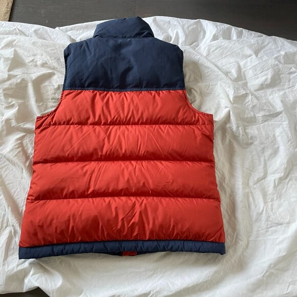 Women's M LL Bean Two Tone Down Vest - Picture 2 of 7